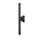 Z-Lite Edge Outdoor Wall, 2-Light, 4.5 In.W x 3.75 In.L x 20.5 In.H, Black/Sandblast 576S-2-BK-LED - alternate 8